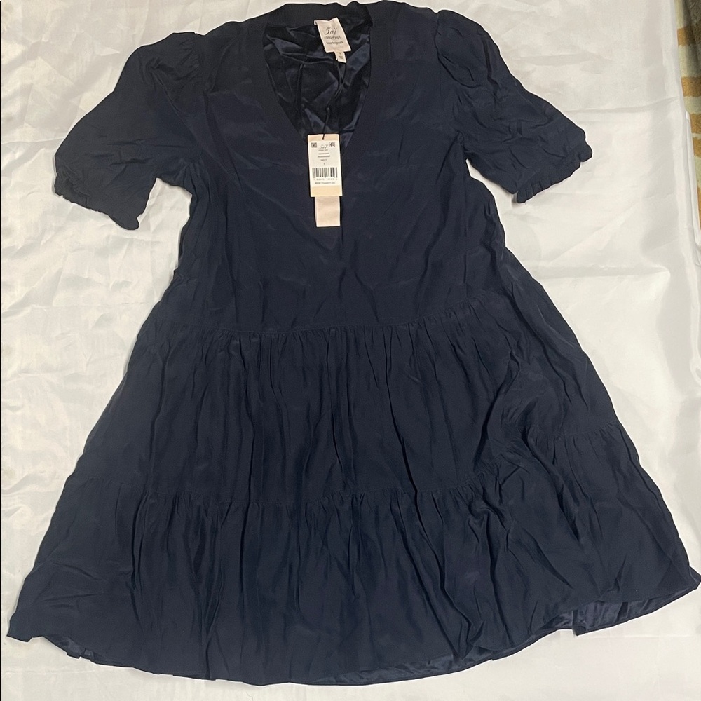 NWT Cinq a Sept Emalina Silk Dress size small